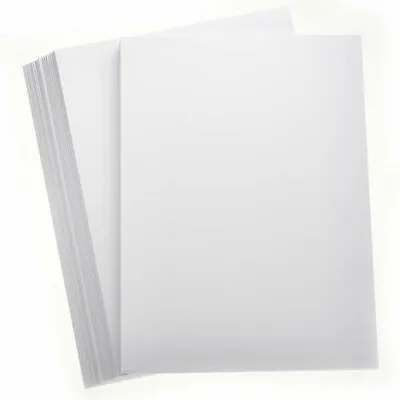 £3.95 • Buy 50 Sheets Snow White A4 Smooth Card 160gsm Craft Hobby Printer Cardmaking