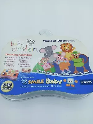 Baby Einstein V. Smile Baby Vtech Smartridge World Of Discoveries • $5.25