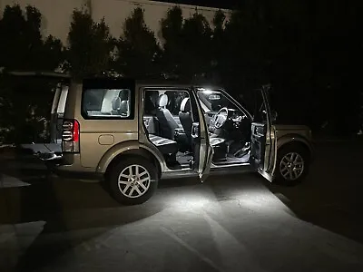White LED Interior Light Upgrade Package For Land Rover Discovery 3  Discovery 4 • $26.10