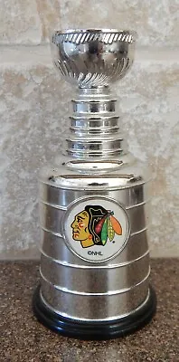 Chicago Blackhawks MINI STANLEY CUP NHL HOCKEY TROPHY LABATT'S BLUE BEER  • $28.89