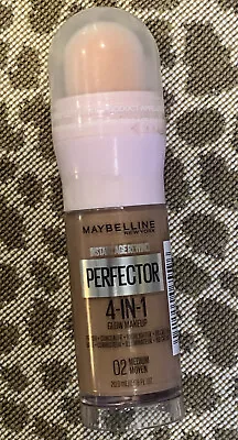 Maybelline Instant Age Rewind Perfector 4-In-1 Glow Makeup~MEDIUM #2~New+Sealed • $11.99