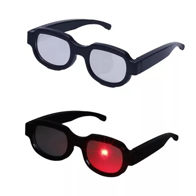 LED Light Up Glasses Christmas Glowing Glasses Photo Props For Kids Teens Adult • £7.73