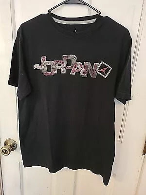 Jordan Men's Medium Short Sleeve Black Tee Shirt Michael Jordan Basketball Tee • $9.95