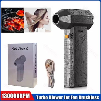 Turbo Blower 130000 RPM Jet Fan Violent Turbofan Brushless Motor Rechargeable US • $67.99