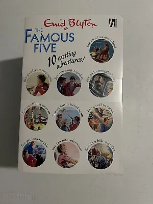 Enid Blyton The Famous Five 10 Exciting Adventures Set • £14.99