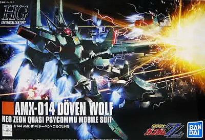 1/144 HGUC AMX-014 Deven Wolf  Mobile Suit Gundam ZZ  • $104.09