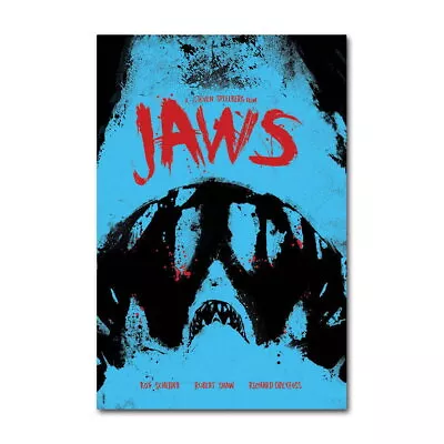 83004 Jaws Classic Movie Wall Print Poster AU • $48.35