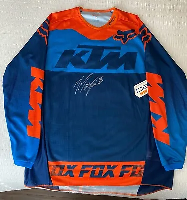 Marvin Musquin Signed Autographed KTM Fox Motocross Racing Jersey (Proof) • $259.99