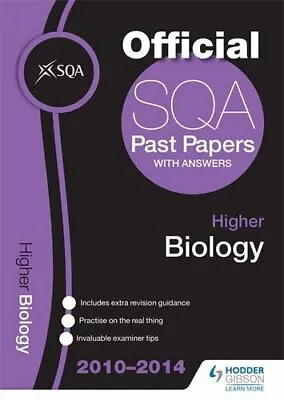 £2.11 • Buy SQA Past Papers 2010-2014 Higher Biology,SQA (Hodder Ed)