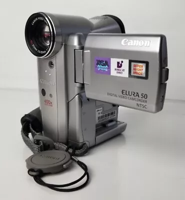 Canon Elura 50 Mini DV Camcorder - Untested • $19.97