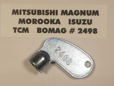 (1) Mitsubishi Keys #2498 MagnumTCM Bomag Morooka Isuzu Heavy Equipment • $6.25