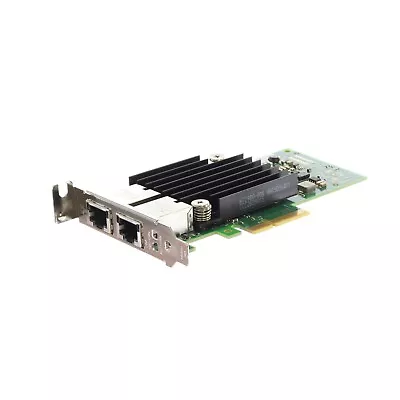 Dell Intel X550-t2 Dual Port 10gb Rj-45 Low Profile Network Card - Hwwn0 • £108