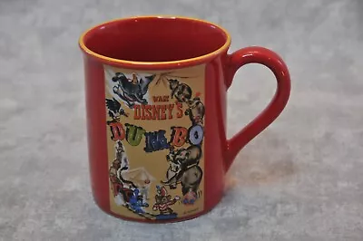 Disney Store Dumbo Carnival Red Large Coffee Mug Movie Moments • $12