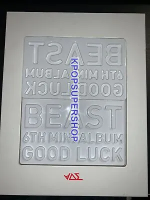 BEAST 6th Mini Album Good Luck White Version CD Junhyung Photocard Highlight • $29.90