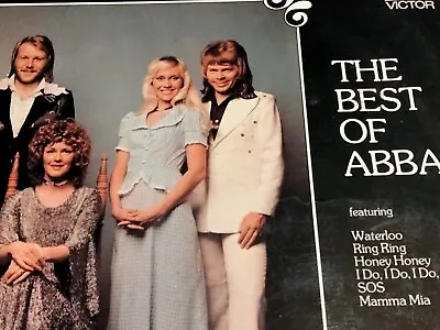    The Best Of ABBA   ~ Oz RCA /POLAR VPL1 4020   1975 ABBA ~ Classic Vinyl LP • $22