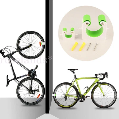 $9.64 • Buy 5x Road Bike Parking Rack Wall Mount Hook Indoor Bicycle Storage Bracket Holder