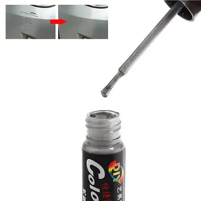$3.99 • Buy Silver Car Paint Repair Pen Clear Scratch Remover Touch Up Pen  Car Accessories