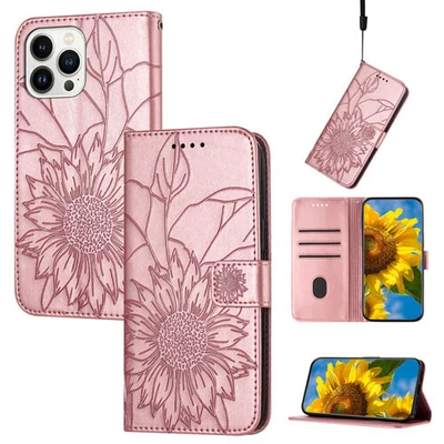 $13.99 • Buy For IPhone 15 14 Plus 13 12 Pro Max XS XR Pattern Case Leather Wallet Flip Cover