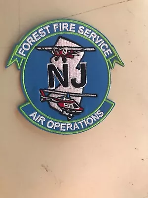 $9.99 • Buy Forest Fire Services NJ New Jersey Fire Commemorative Patch NY PA DE VA CT MA WV
