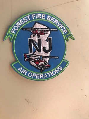 $9.99 • Buy Forest Fire Services NJ New Jersey Fire Commemorative Patch NY PA DE VA CT MA WV