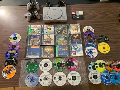 $33 • Buy Sony Playstation 1, PS1 Lot / Bundle - Vagrant Story + Breath Of Fire 4 + MK 4 +