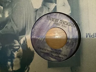 Yabby You  Chant Down Babylon  Chant Dub Mix  7”  Vivian • $13.68