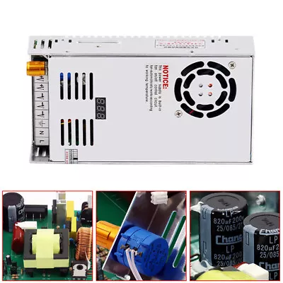 DC 0-48V 10A Adjustable Switching Power Supply Voltage & Current 480W Variable • $56.99