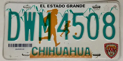 CHIHUAHUA Mexico License Plate #DWM-4508 • $24.97