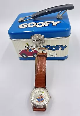 $49.99 • Buy Walt Disney Fossil Goofy Limited Edition Wrist Watch New Battery ￼#2/15