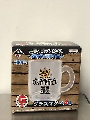 $17.99 • Buy Thousand Sunny One Piece Cup Mug Clear New 