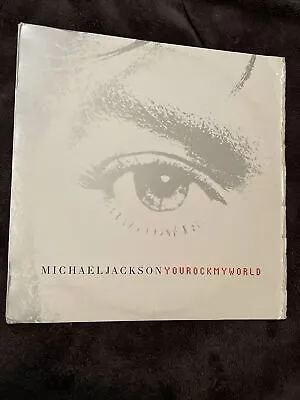 Michael Jackson  YOU ROCK MY WORLD 2001 Epic EAS 24918 US 12 Promo Vinyl • $25