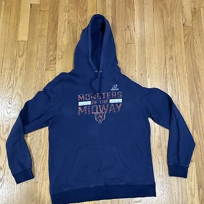 Pro Line Fanatics Men's NFL Chicago Bears Pullover Hoodie Size Large • $17.42