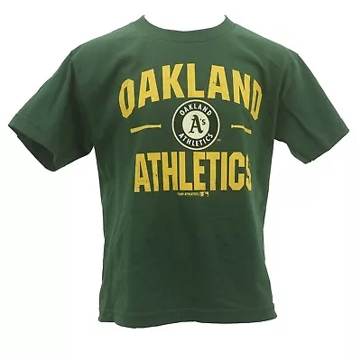 Oakland Athletics Youth Size Official MLB Genuine Merchandise T-Shirt New Tags • $12.95