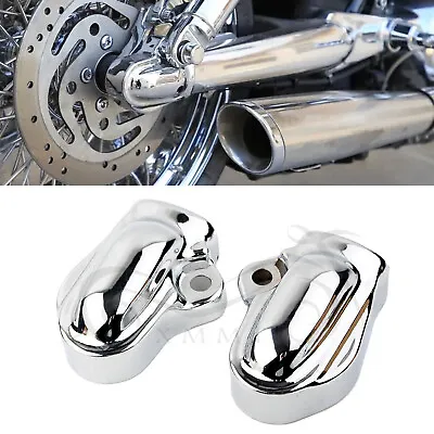 Chrome Bar Shield Rear Axle Covers For Harley Night Rod VRSCD Street Rod VRSCR • $19.93