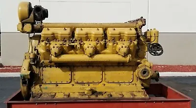 Caterpillar CAT D397 Marine Diesel Engine 650 HP @ 1300 RPM • $14950