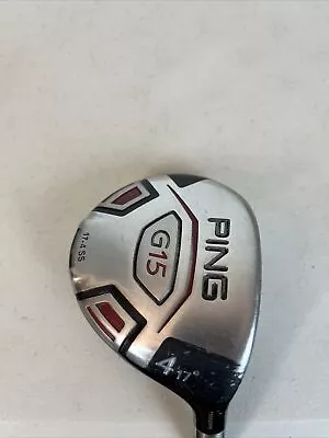 Ping G15 17° Fairway 4 Wood Aldila Serrano Graphite Regular (5385) • $44.99