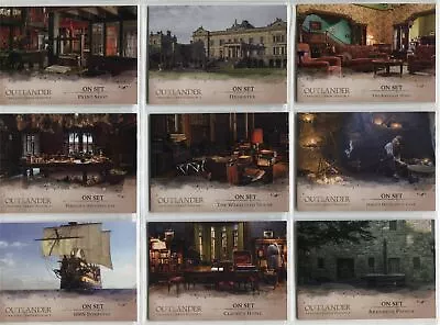 $11.11 • Buy Outlander Season 3 Complete On Set Chase Card Set S1-9