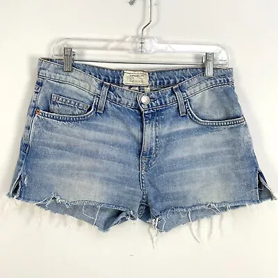 Current/Elliott Womens Size 26 The Fling Distressed Cut Off Jean Shorts • $24.99
