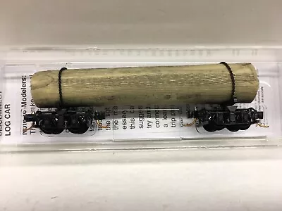 N Scale Micro Trains MTL 113 00 740 Disconnected Log Car W/Factory Load • $45