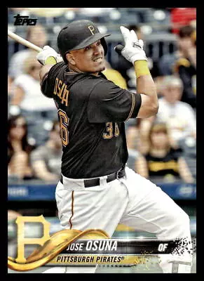 2018 Topps  Jose Osuna #521 Pittsburgh Pirates Baseball Card • $1.50