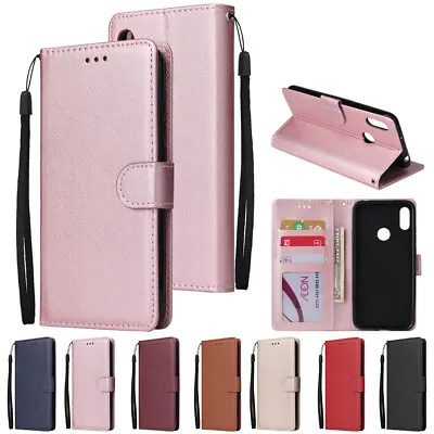 Case For Xiaomi Redmi 4a 4x Note 4 4X 5A 5 6 Pro Leather Flip Wallet Stand Cover • £5.47