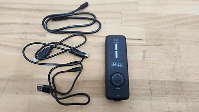 IK IRig Pro I/O Portable Audio/Midi Interface  USED • $49.99