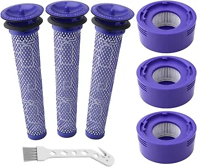$14.97 • Buy 6 Pack Vacuum Filter Replacement Kit Dyson V7-V8Animal - V8Absolute Cordless