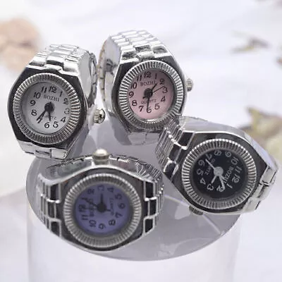 Mini Jewelry Finger Watch Men And Women Personality Ring Ring Watch New • $8.02