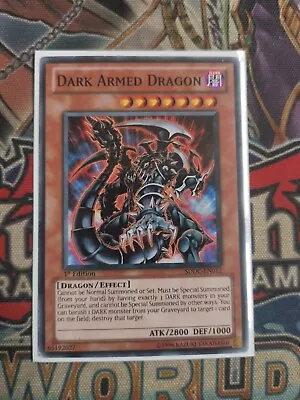 Dark Armed Dragon SDDC-EN012 Common 1st Edition Light Play Yugioh • £1.19