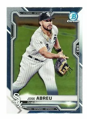 2021 Bowman Chrome #4 Jose Abreu White Sox • $1.60