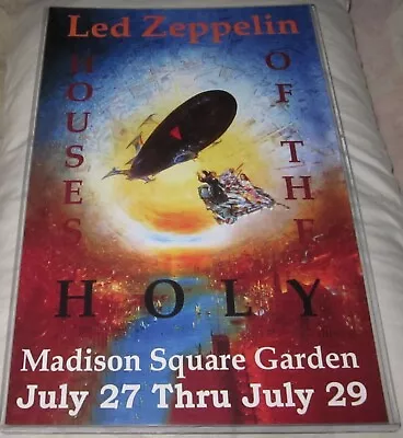 $13.99 • Buy Led Zeppelin 1973 Msg House Of The Holy Replica Concert Poster