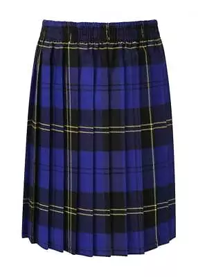 Blue Max Banner Junior Girls Skye Tartan School Skirt | Various Colours • £17.14