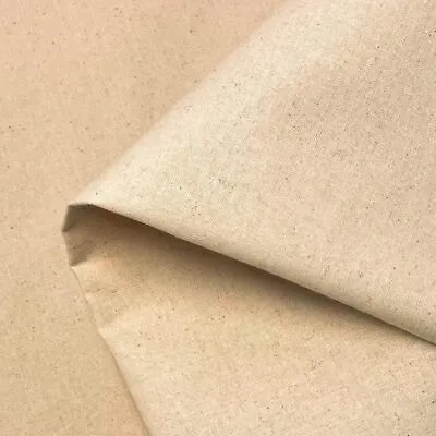100% Natural Cotton Calico Fabric Medium Weight 150 Gsm 58  Handcraft Per 1m • £3.95