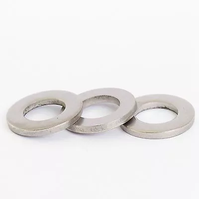 M1.6 M2 M2.5 M3 M4 M5 M6 M8 M10 M12 A2 Stainless Steel Flat Form A Washers • £3.01